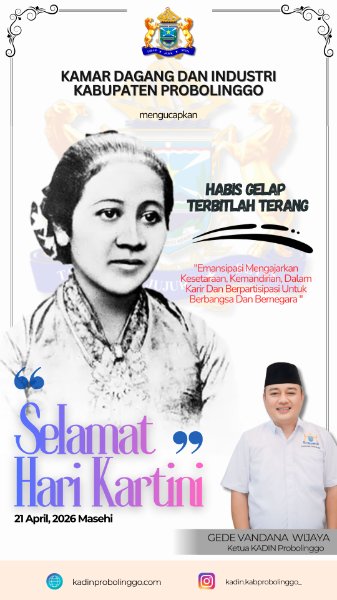 kadin-probolinggo-Hari Kartini 2026 Ketua Kadin Kabupaten Probolinggo Ajak Perempuan Pelaku Usaha Terus Berinovasi