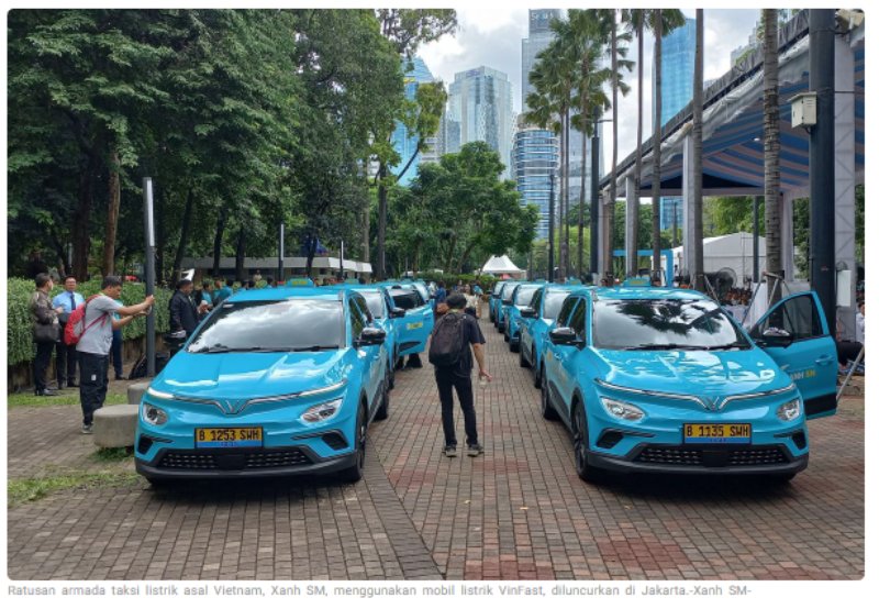 kadin-probolinggo-Taksi Listrik Asal Vietnam akan Beroperasi di Surabaya Eri Wajibkan Pakai Pekerja Lokal