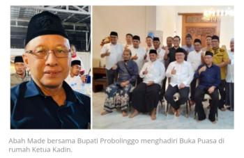 Bupati Probolinggo Buka Puasa di Rumah Ketua Kadin Ini Respons Abah Made