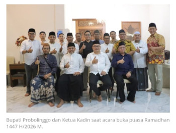 Bupati Probolinggo Buka Puasa di Rumah Ketua Kadin Siapkan Lulusan Sekolah Terampil di Dunia Kerja