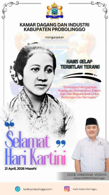 Hari Kartini 2026 Ketua Kadin Kabupaten Probolinggo Ajak Perempuan Pelaku Usaha Terus Berinovasi