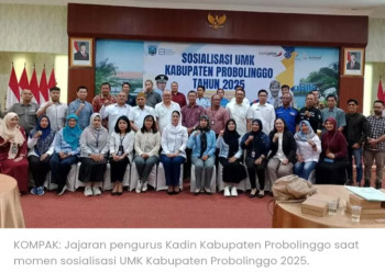 Kadin Kabupaten Probolinggo Jaga Stabilitas Iklim Usaha melalui Program Strategis Kolaborasi Antarsektor Swasta Pemerintah